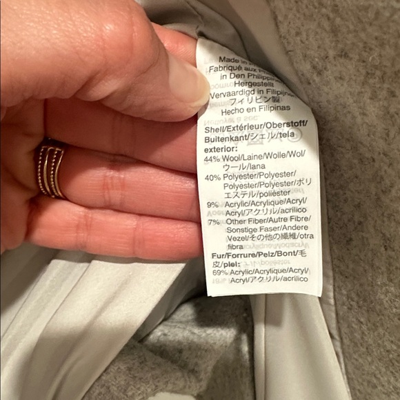 NWT J Crew Wool Blend Coat - Picture 6 of 7